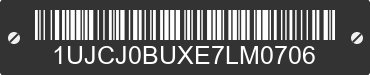 2014 JAYCO Jayco 1UJCJ0BUXE7LM0706 VIN decoded