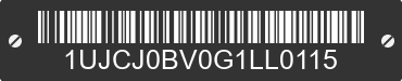 2016 JAYCO Jayco 1UJCJ0BV0G1LL0115 VIN decoded