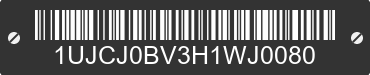 2017 JAYCO Jayco 1UJCJ0BV3H1WJ0080 VIN decoded