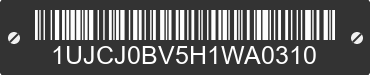 2017 JAYCO Jayco 1UJCJ0BV5H1WA0310 VIN decoded