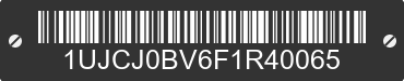 2015 JAYCO Jayco 1UJCJ0BV6F1R40065 VIN decoded
