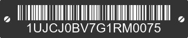 2016 JAYCO Jayco 1UJCJ0BV7G1RM0075 VIN decoded