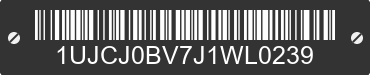 2018 JAYCO Jayco 1UJCJ0BV7J1WL0239 VIN decoded