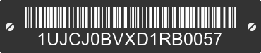 2013 JAYCO Jayco 1UJCJ0BVXD1RB0057 VIN decoded