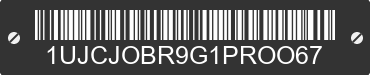 2016 JAYCO Jayco 1UJCJOBR9G1PROO67 VIN decoded
