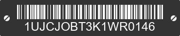 2019 JAYCO Jayco 1UJCJOBT3K1WR0146 VIN decoded