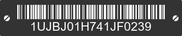 2004 JAYCO RV Trailer 1UJBJ01H741JF0239 VIN decoded