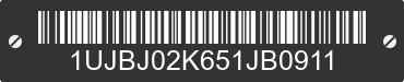 2005 JAYCO RV Trailer 1UJBJ02K651JB0911 VIN decoded