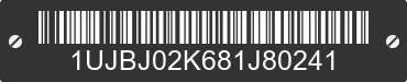 2008 JAYCO RV Trailer 1UJBJ02K681J80241 VIN decoded