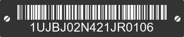 2002 JAYCO RV Trailer 1UJBJ02N421JR0106 VIN decoded