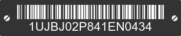 2004 JAYCO RV Trailer 1UJBJ02P841EN0434 VIN decoded