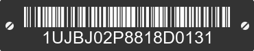 2008 JAYCO RV Trailer 1UJBJ02P8818D0131 VIN decoded