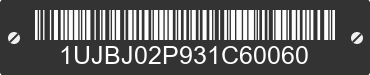 2003 JAYCO RV Trailer 1UJBJ02P931C60060 VIN decoded