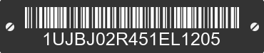 2005 JAYCO RV Trailer 1UJBJ02R451EL1205 VIN decoded