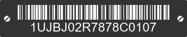 2008 JAYCO RV Trailer 1UJBJ02R7878C0107 VIN decoded