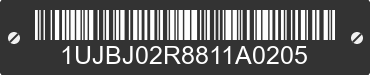 2008 JAYCO RV Trailer 1UJBJ02R8811A0205 VIN decoded