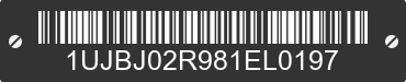 2008 JAYCO RV Trailer 1UJBJ02R981EL0197 VIN decoded