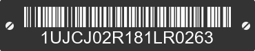 2008 JAYCO RV Trailer 1UJCJ02R181LR0263 VIN decoded