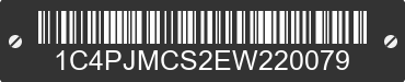 2014 JEEP Cherokee 1C4PJMCS2EW220079 VIN decoded