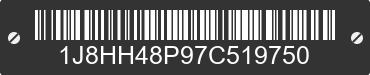 2007 JEEP Commander 1J8HH48P97C519750 VIN decoded