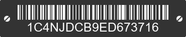 2014 JEEP Compass 1C4NJDCB9ED673716 VIN decoded