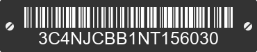 2022 JEEP Compass 3C4NJCBB1NT156030 VIN decoded