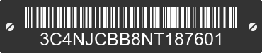 2022 JEEP Compass 3C4NJCBB8NT187601 VIN decoded