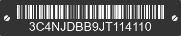 2018 JEEP Compass 3C4NJDBB9JT114110 VIN decoded