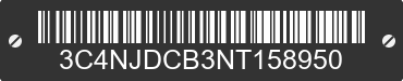 2022 JEEP Compass 3C4NJDCB3NT158950 VIN decoded