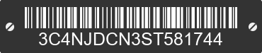 2025 JEEP Compass 3C4NJDCN3ST581744 VIN decoded