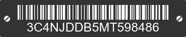 2021 JEEP Compass 3C4NJDDB5MT598486 VIN decoded