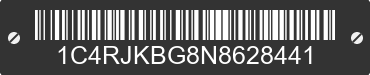 2022 JEEP Grand Cherokee L 1C4RJKBG8N8628441 VIN decoded