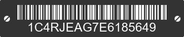 2014 JEEP Grand Cherokee 1C4RJEAG7E6185649 VIN decoded