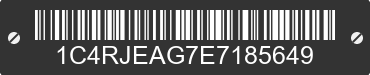 2014 JEEP Grand Cherokee 1C4RJEAG7E7185649 VIN decoded