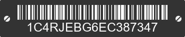 2014 JEEP Grand Cherokee 1C4RJEBG6EC387347 VIN decoded