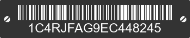 2014 JEEP Grand Cherokee 1C4RJFAG9EC448245 VIN decoded