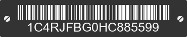 2017 JEEP Grand Cherokee 1C4RJFBG0HC885599 VIN decoded