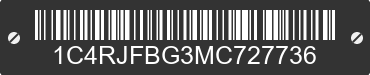 2021 JEEP Grand Cherokee 1C4RJFBG3MC727736 VIN decoded