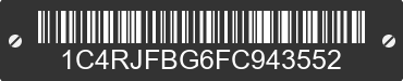2015 JEEP Grand Cherokee 1C4RJFBG6FC943552 VIN decoded