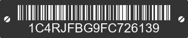 2015 JEEP Grand Cherokee 1C4RJFBG9FC726139 VIN decoded