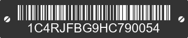2017 JEEP Grand Cherokee 1C4RJFBG9HC790054 VIN decoded