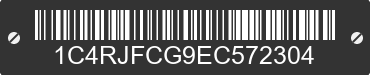 2014 JEEP Grand Cherokee 1C4RJFCG9EC572304 VIN decoded
