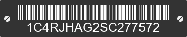 2025 JEEP Grand Cherokee 1C4RJHAG2SC277572 VIN decoded
