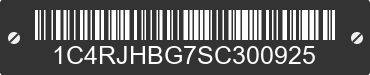 2025 JEEP Grand Cherokee 1C4RJHBG7SC300925 VIN decoded