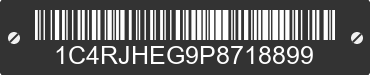 2023 JEEP Grand Cherokee 1C4RJHEG9P8718899 VIN decoded