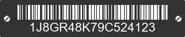 2009 JEEP Grand Cherokee 1J8GR48K79C524123 VIN decoded