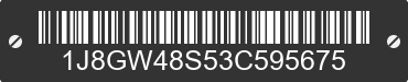 2003 JEEP Grand Cherokee 1J8GW48S53C595675 VIN decoded