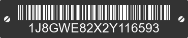 2002 JEEP Grand Cherokee 1J8GWE82X2Y116593 VIN decoded