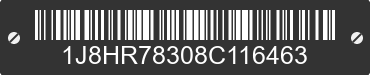 2008 JEEP Grand Cherokee 1J8HR78308C116463 VIN decoded