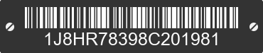 2008 JEEP Grand Cherokee 1J8HR78398C201981 VIN decoded